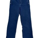 Anne Klein Women's Dark Rinse High Rise Straight Leg Trouser Jeans NEW | Size 10 Photo 0