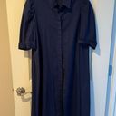 Tuckernuck  Do + Be Navy Blue Kayla Button Down Collared Midi Dress | S Photo 3