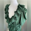 Moon River Green Frilly Ruffled Maxi Dress Wedding Summer Party Cottagecore  M Photo 3