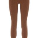 Naked Wardrobe NWOT  Brown Ribbed Leggings Photo 1