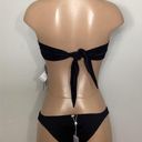 PilyQ New. PQ black pearl teeny bikini. Medium. Retails $149 Photo 2