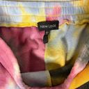 New Look Tie Dye Fleece Joggers Sweats Sweatpants Pants Bottoms Size L 🌻✨ Photo 4