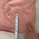 Thread and Supply  Cropped Henley Long Sleeve Shirt Casual Medium Terracotta Photo 7