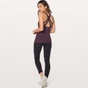 Lululemon  Enhearten Tank top crossback gray spacedye strappy crossback Size 4 Photo 5