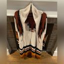 Shyanne  WOMEN'S SOUTHWESTERN STRIPED DUSTER CARDIGAN Medium Boho Photo 3