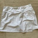 Athleta  XL White Skort‎ Tennis Pickaball Running Gym Photo 0