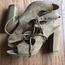 Indigo rd. Babel tan suede gladiator laceup booties Photo 2