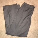 Jones Wear  GRAY STRIPED DRESS SLACKS SIZE 10 Photo 0