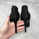 Calvin Klein Nastassia Kid Suede Leather D'orsay Cutout Peep Toe Bootie Heels Photo 6