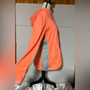 Danskin  women’s XL 16/18 Dri more orange trimmed w/gray long sleeve hoodie. Photo 3