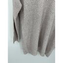 cupio  Sweater Women SIZE XL Pink Grey Shimmer Long Sleeve Knit Pullover Photo 2