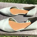 Forever 21 F21 Mint Green D’Orsay Ballet Flats Shoes Loafers Photo 2