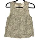 Thread and Supply  Womens Size S Sleeveless Tank Wild Thing Leopard Print Raw Hem Photo 0