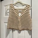 Revolve The Workshop Striped Vest Top Large NWT Photo 1