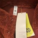 All In Motion NWT  Brown Sherpa Sweatshirt Bottom Tie Super Soft Sz XXL Photo 4