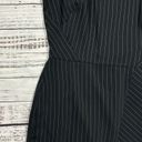 White House | Black Market NWT WHBM pinstripe sleeveless sheath dress size 4 asymmetrical hem Photo 1