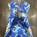 Farm Rio  Blue Tropical Groove Midi Dress Photo 2