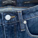 Banana Republic Dark Blue Curvy Skinny Jeans sz 28 P Soft Denim High Waist Pant Photo 2