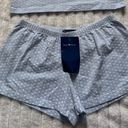 Brandy Melville Blue Heart Shorts Photo 0