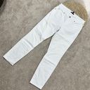 Eileen Fisher  System Organic Cotton Slim Fit Ankle Jean White Size 4 Photo 0