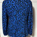 Ava & Viv NWT Size 2X women’s blue with black polka dots shirt. Photo 3