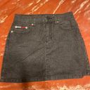 Tommy Hilfiger Black Denim Mini Skirt Photo 0