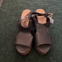 American Eagle NWT  Leather Wedges Photo 1