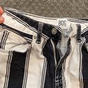 BDG  Urban Outfitters High Waisted Black and White Striped Mom Jeans Photo 2