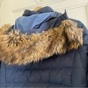 The North Face  550 Navy Quilted down puffer jacket Photo 5