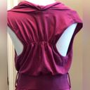 Vintage 1990s Bright Lilac Slip On Dress with Wide Belt Size XL 15/17 Photo 5