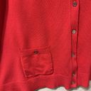 Tommy Hilfiger | Coral Pink Button Down Cardigan Sweater Photo 7