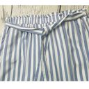 HYFVE HYFYVE White & Blue Striped High Waisted Casual Pants Photo 11