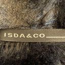 Krass&co ISDA &  Faux Fur Asymmetrical Vest Black vest Photo 2