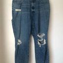 Good American Good Curve Straight Ripped Distressed Jeans Plus Size Jeans 16 Photo 0