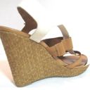 Jessica Simpson  'Casie' Ivory/Tan Leather Platform Photo 3