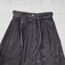 Levi's Vintage 70s  Brown Corduroy Belted High Waisted Midi Womens Skirt Size 2 Photo 1