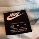 Nike  funnel neck baby blue fleece cozy hooded sweatshirt medium Photo 5