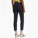 RE/DONE  Women’s 90s High-Rise Ankle-Crop Jeans Black Wash Frayed hems size 25 Photo 3