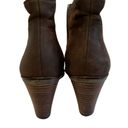 Paul Green  Jano Brown Nubuck Leather Chelsea Ankle Boot Photo 11