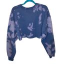 Pretty Little Thing  One of a Kind Bleached Cropped Sweatshirt Photo 1