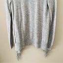 Rebecca Taylor  Open Front Fringe Cardigan Gray Sz XS Photo 1