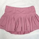 Gold Hinge Athletic Mauve Pleated Mini Skirt Size XXL Photo 2