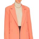 Bardot Oversized Blazer in Orange Fizz XS Photo 0