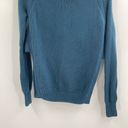 Lululemon  Yin To You Sweater Alberta Lake Blue Side Slits 100% Wool Size 2 Photo 3