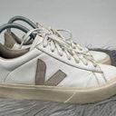 VEJA  Womens T2 White Leather Lace Up Sneakers US Size 8/EUR 39 Photo 0