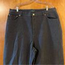 Krass&co Lauren Jeans . Womens Charcoal Gray Grey Jeans Pants LRL Ralph Lauren Size 20W Photo 4