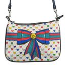 Brighton  Love & Joy Rainbow Heart Pouch Crossbody Purse Photo 4