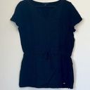 Tommy Hilfiger  Black Short Sleeve Top - Size: Large Photo 0