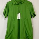 Polo North End Sport Women’s Short Sleeve Moisture Wicking  Valley Green XL NWT Photo 0