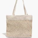 Madewell  The Beaded Crochet Tote Bag Photo 6